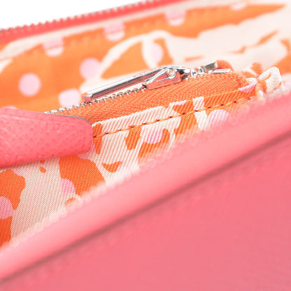 Hermes Epsom Silk'In Compact Wallet Rose Azalee 7 of 8