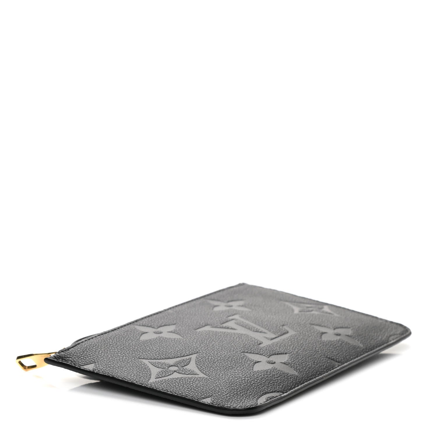 Louis Vuitton Empreinte Monogram Giant Neverfull MM Pochette Black 4 of 6