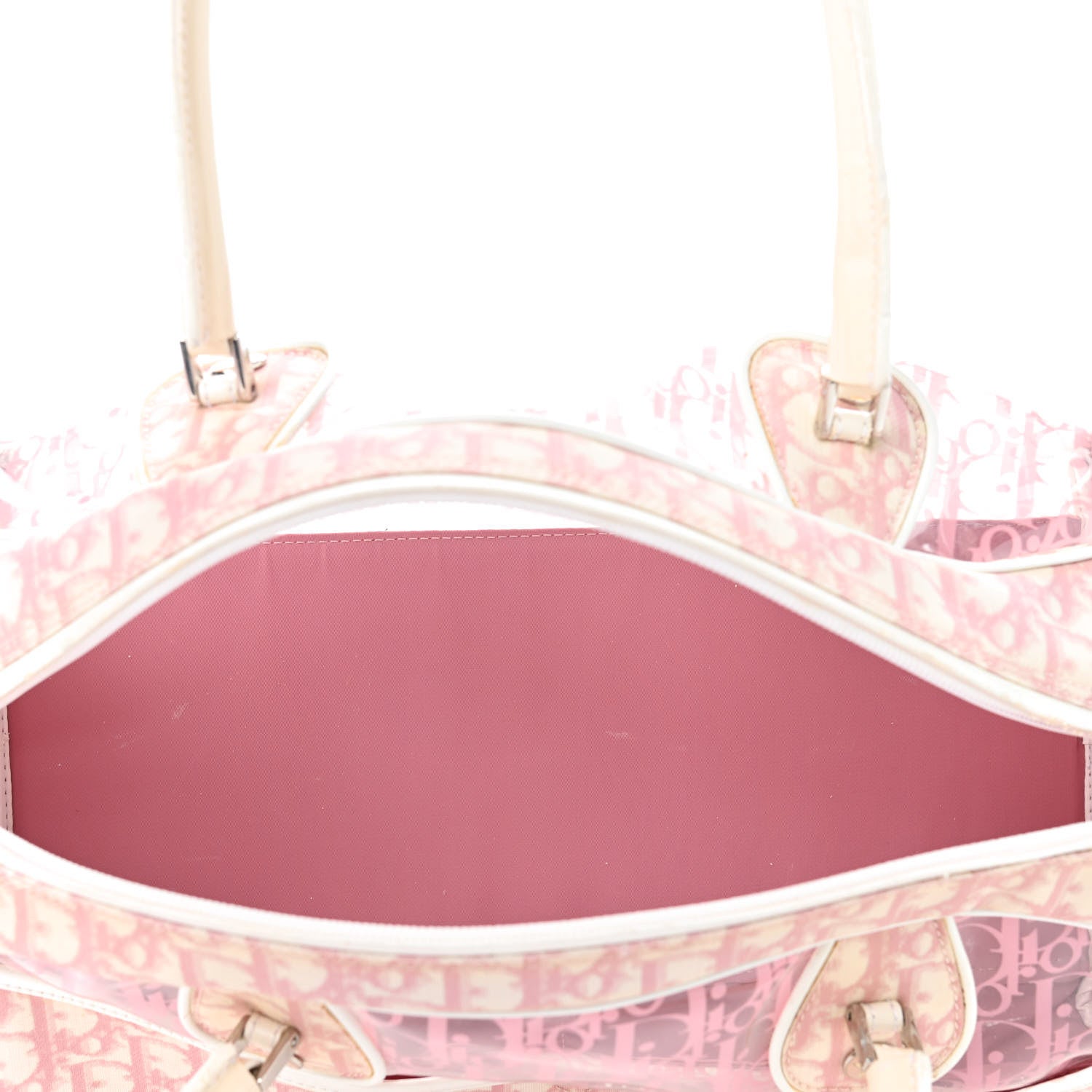 Christian Dior Monogram PVC Bowler Pink 5 of 14