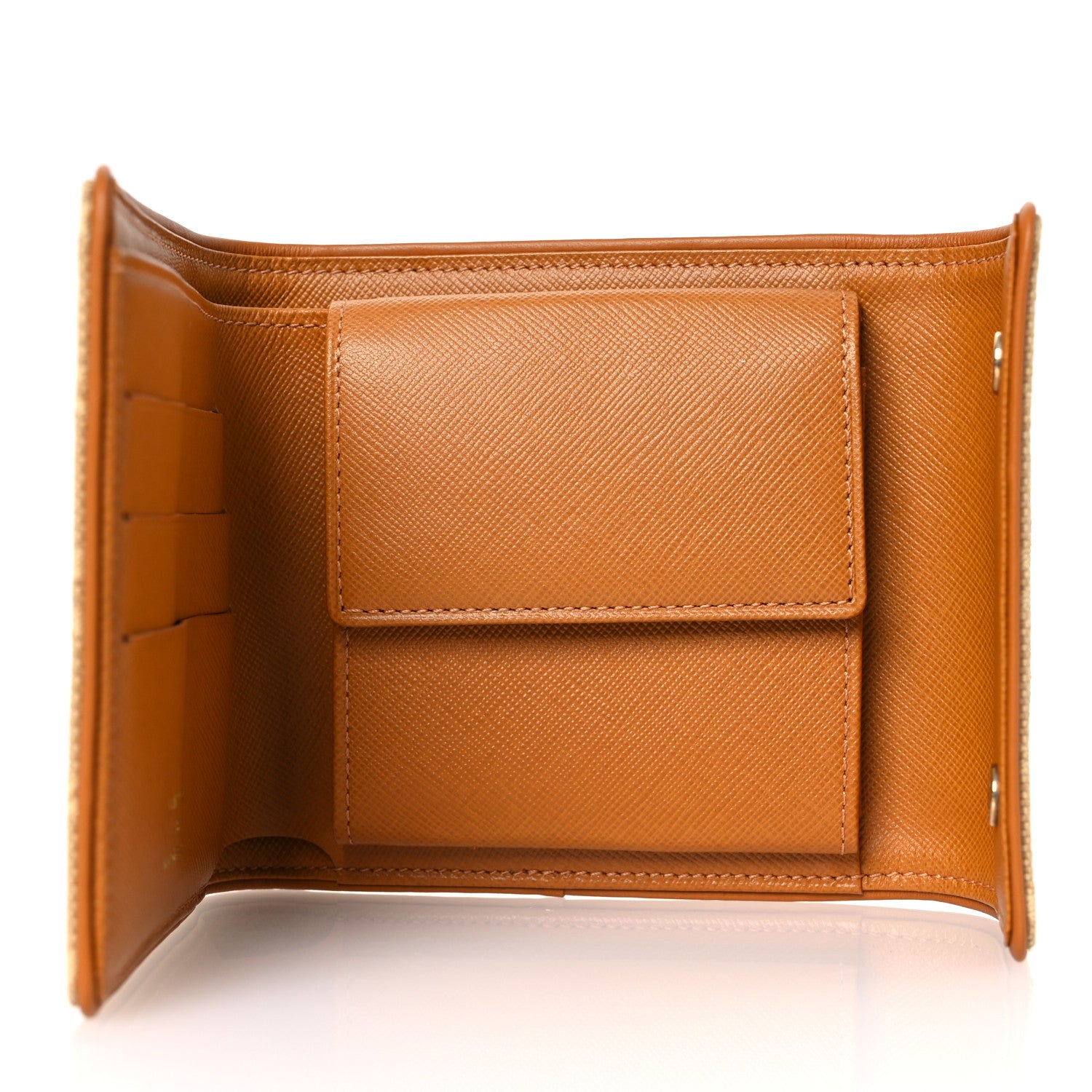 Louis Vuitton Mini Monogram Compact Wallet Beige 5 of 9