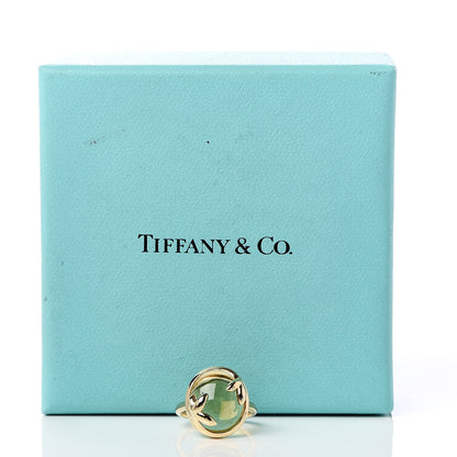 Tiffany 18K Yellow Gold Citrine Paloma Picasso Olive Leaf Ring 46 3.75 6 of 6