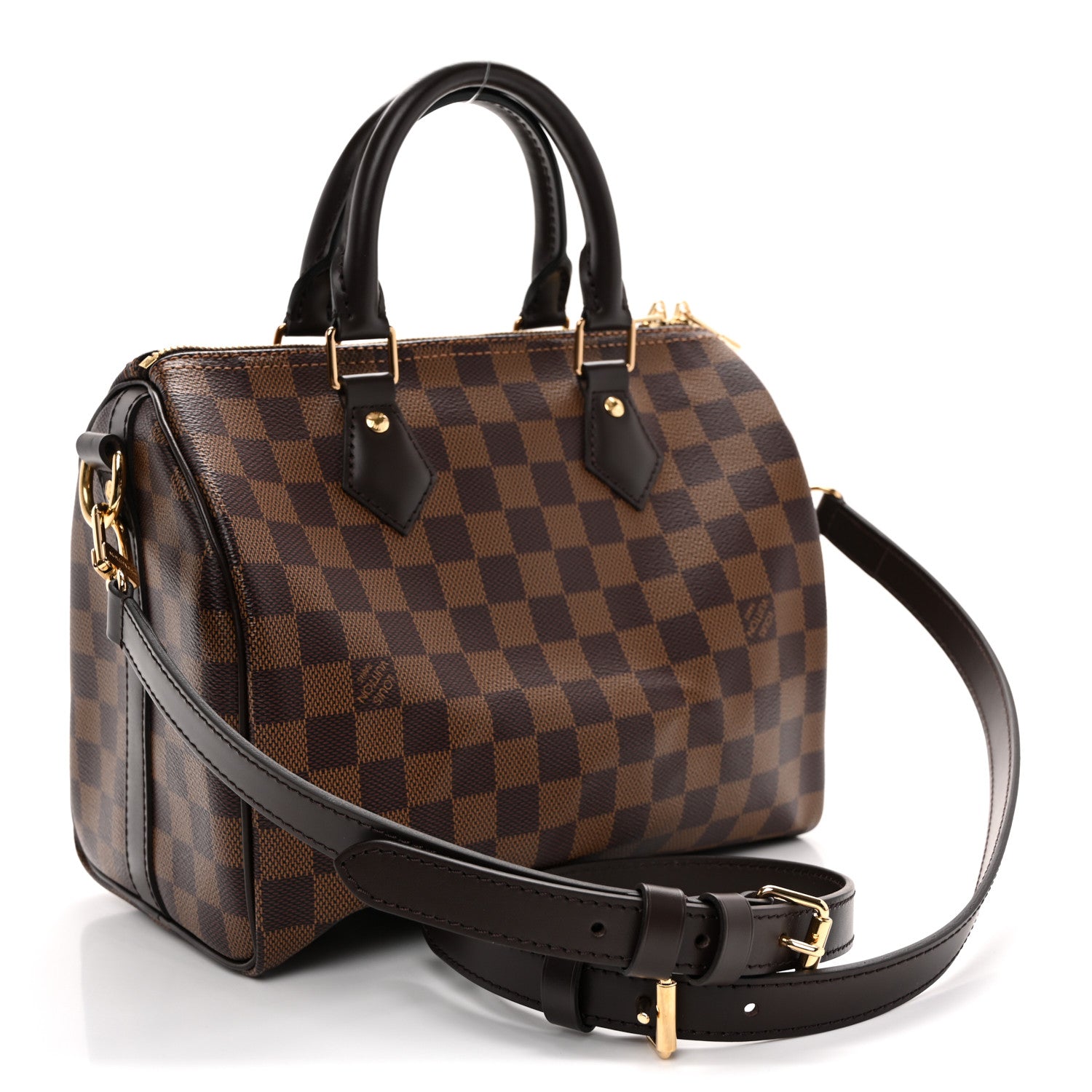 Louis Vuitton Damier Ebene Speedy Bandouliere 25 3 of 9