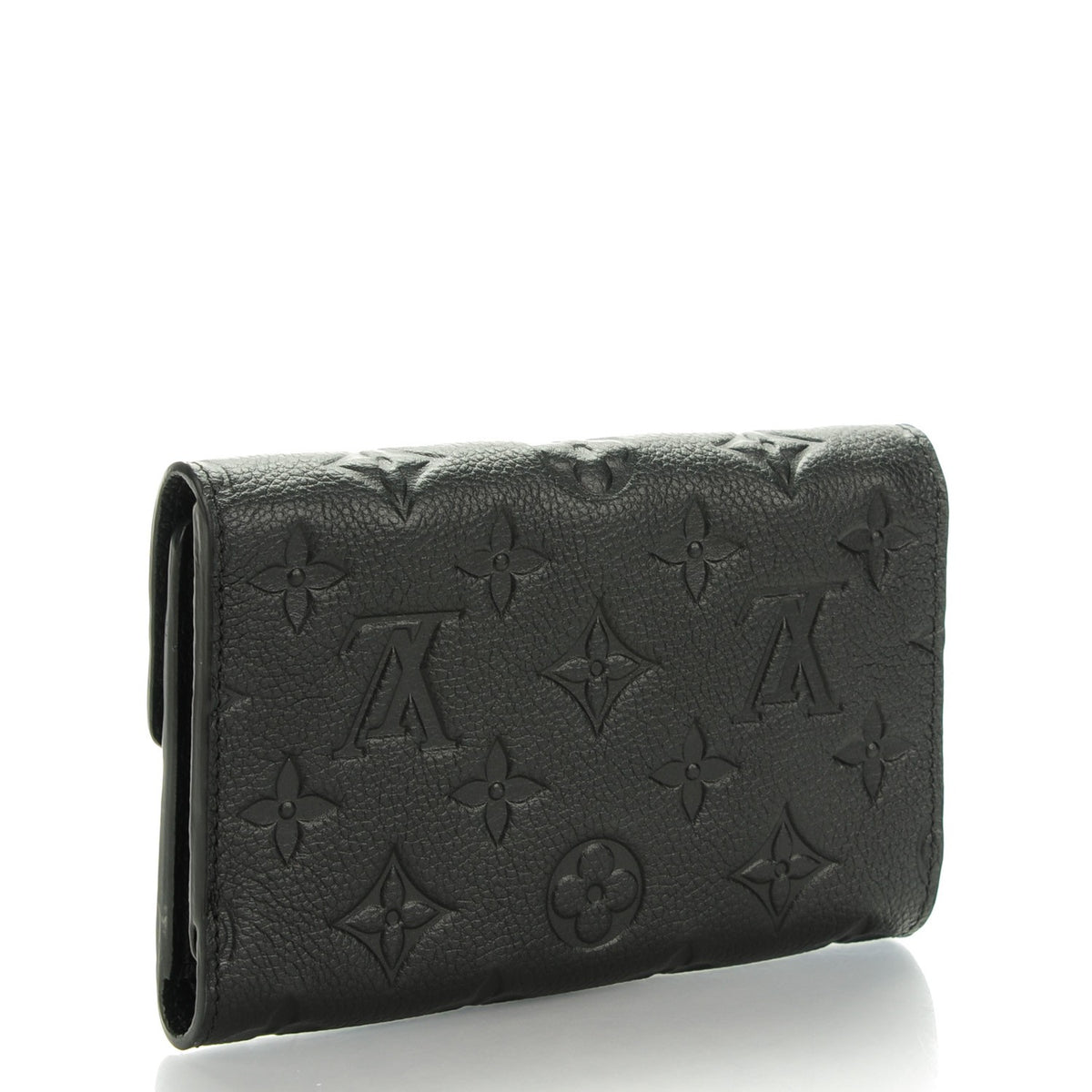 Louis Vuitton Empreinte Compact Curieuse Wallet Black 3 of 7