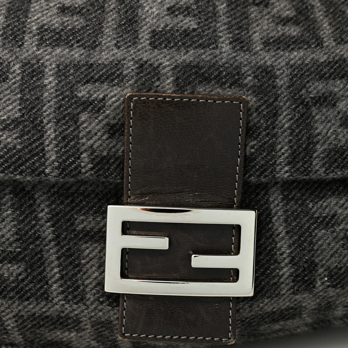 Wool Zucca Mama Baguette Grey
