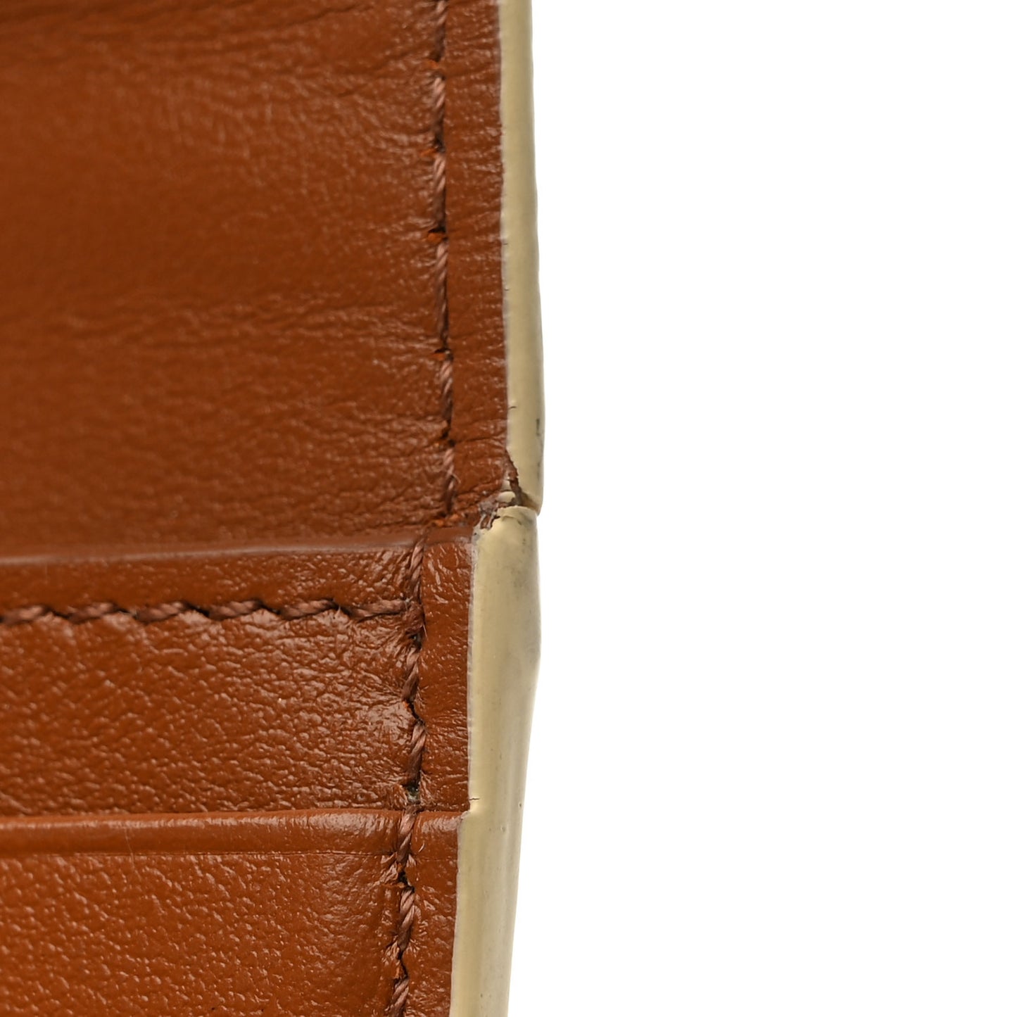 Triomphe Canvas Small Triomphe Wallet White