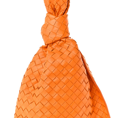 Bottega Veneta Nappa Intrecciato BV Twist Orange 9 of 14