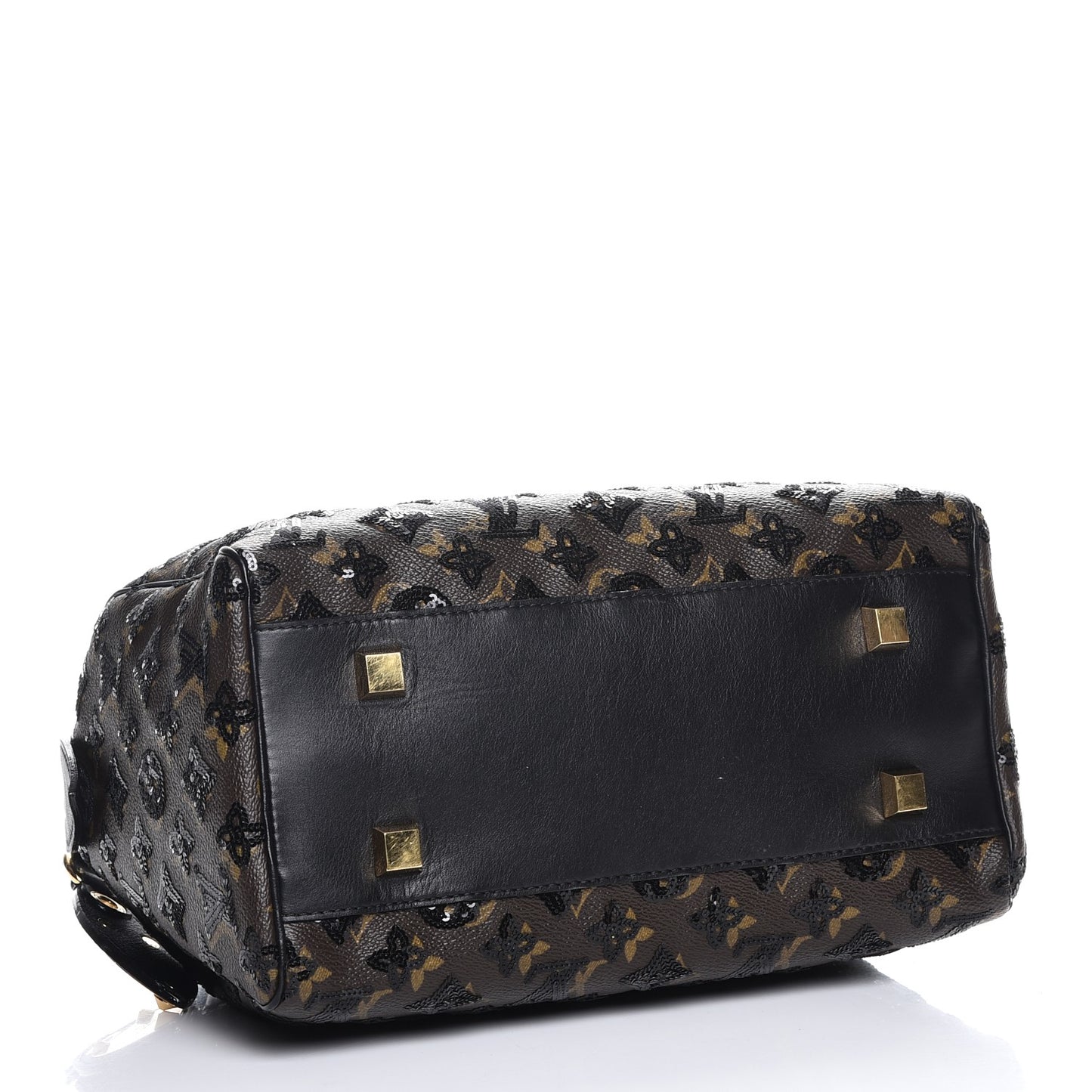 Monogram Sequins Eclipse Speedy 28 Black