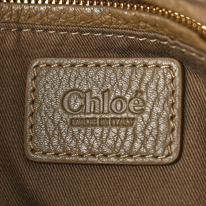 Chloe Calfskin Medium Marcie Satchel Baobab Green 6 of 10