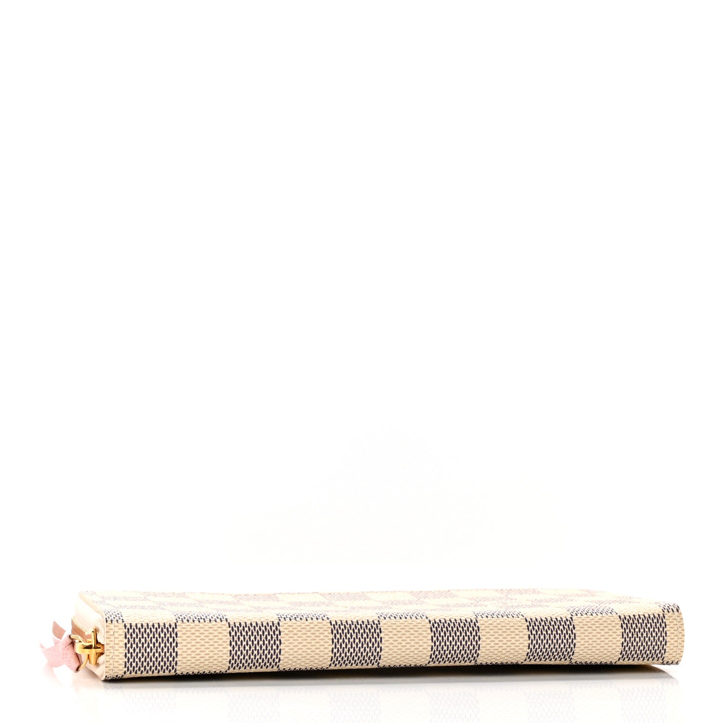 Damier Azur Clemence Wallet Rose Ballerine