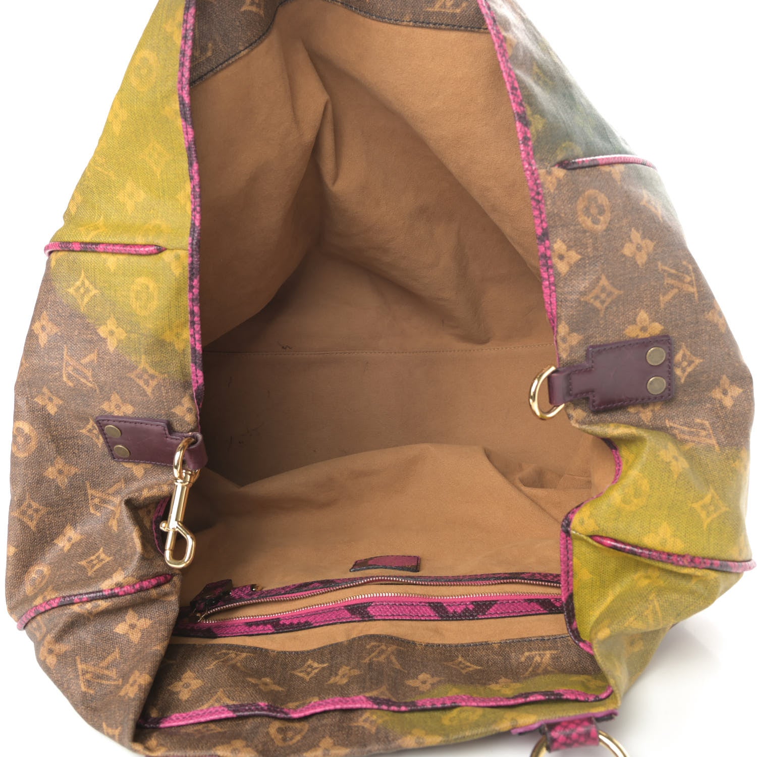 Louis Vuitton Richard Prince Monogram Karung Duderanch Jokes Tote 5 of 15