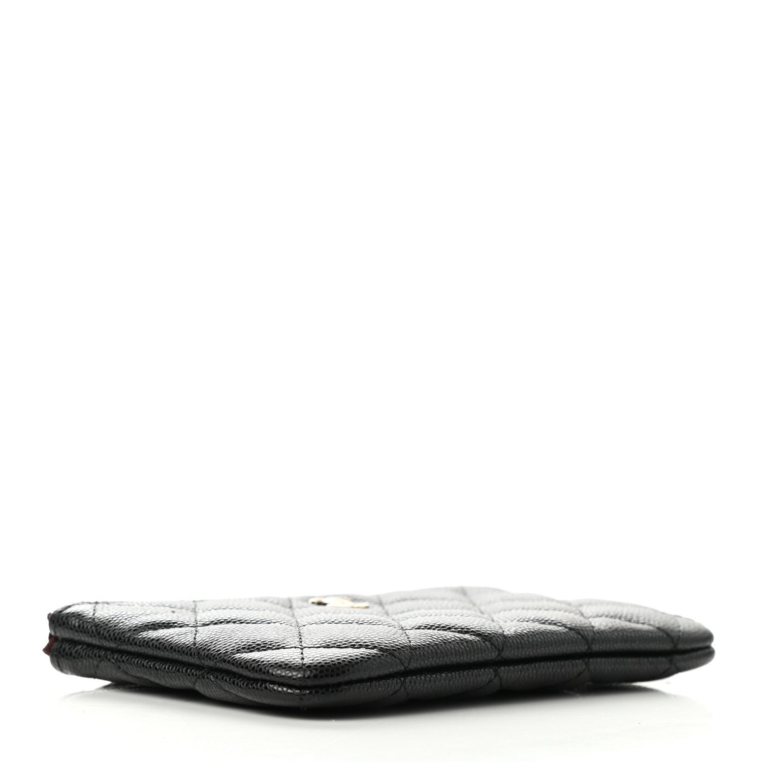 Chanel Caviar Quilted Small Cosmetic Case Black 4 of 8
