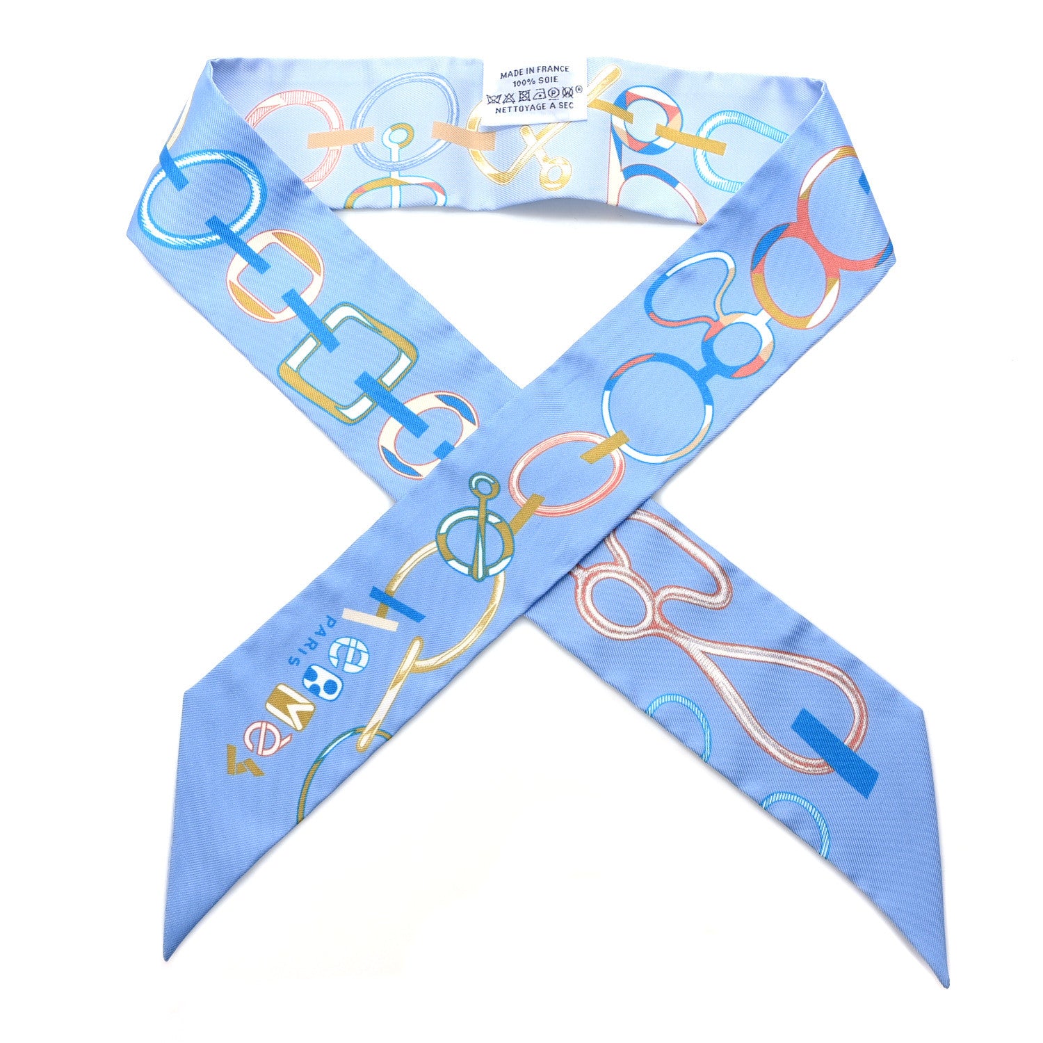 Hermes Silk Do Re Boucles Twilly 1 of 4