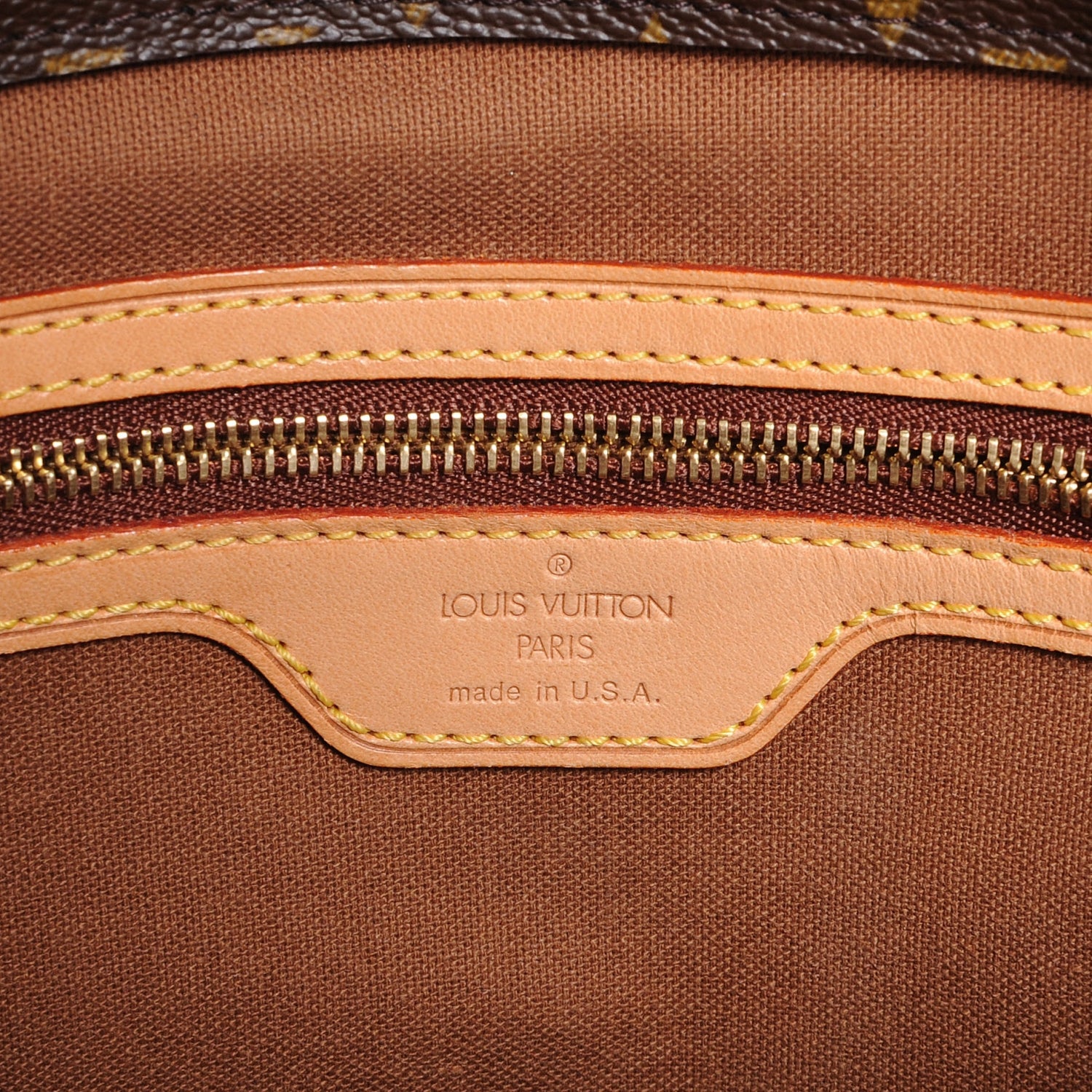 Louis Vuitton Monogram Cabas Piano 6 of 7