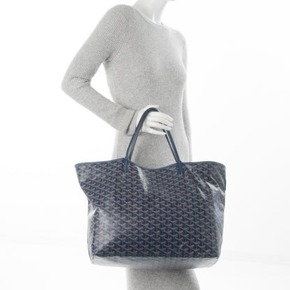 Goyard Goyardine Saint Louis GM Navy 2 of 9