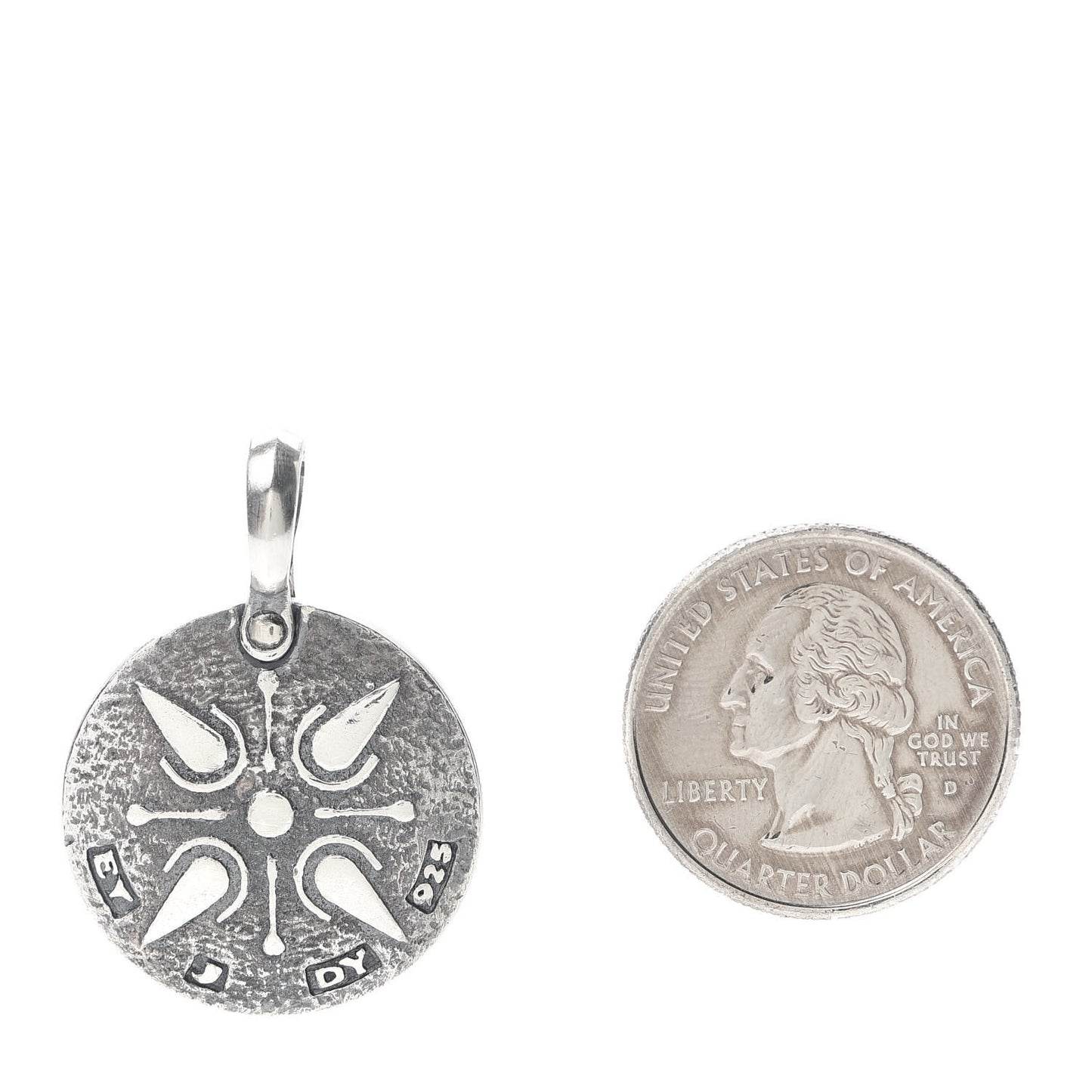 Sterling Silver Petrvs Lion Amulet Pendant