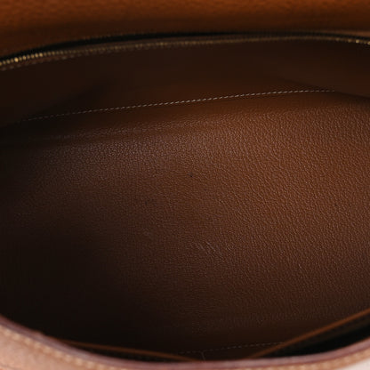 Hermes Togo Kelly Retourne 32 Gold 5 of 11