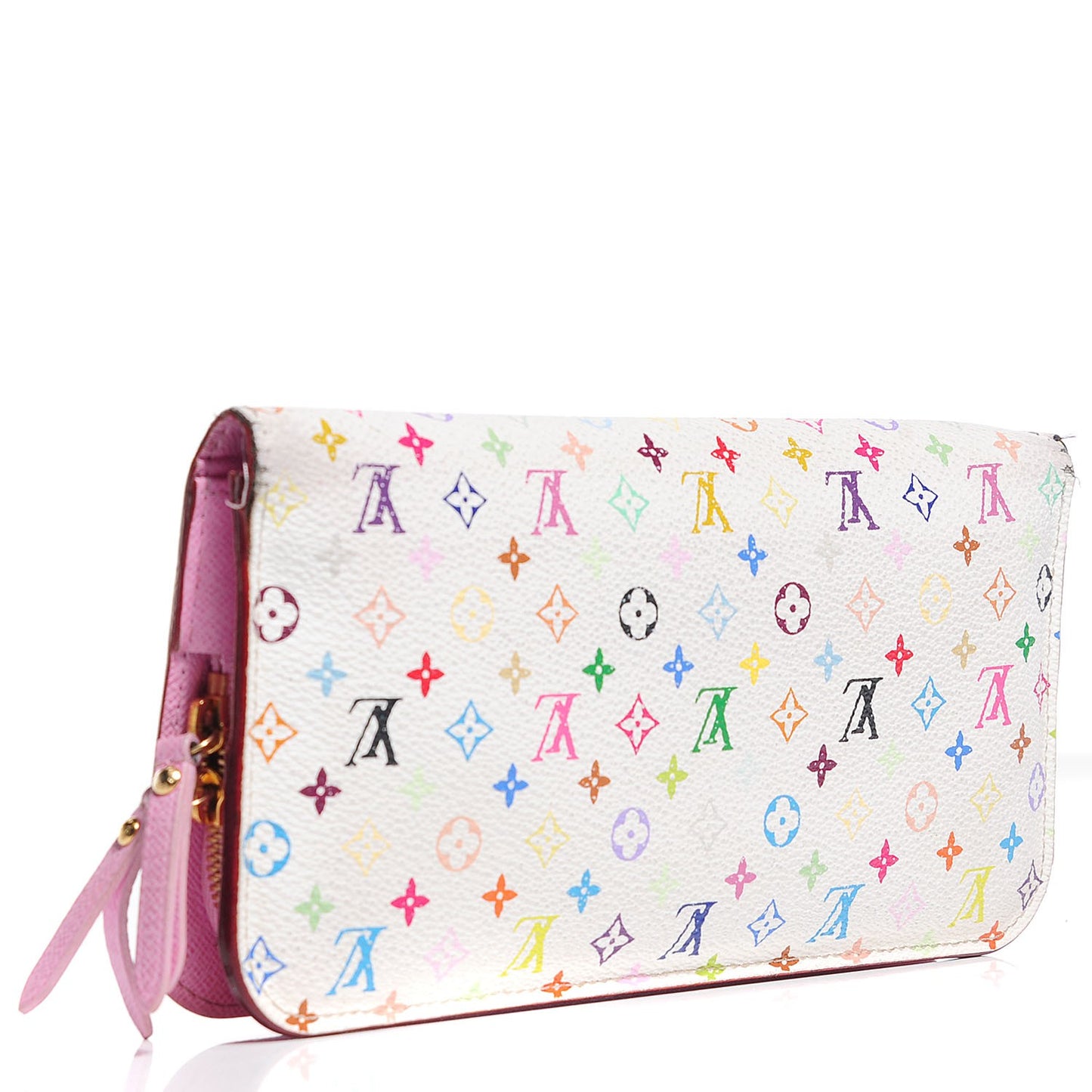 Monogram Multicolor Insolite Wallet White Litchi