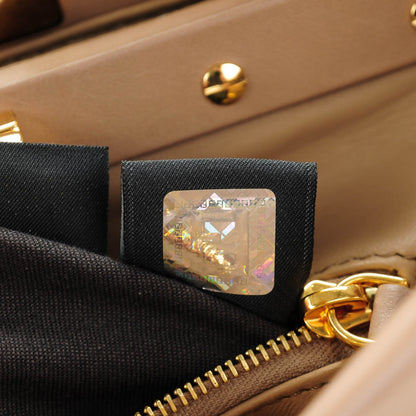 Fendi Nappa Mini Peekaboo Iconic Satchel Ratmusquet 9 of 9