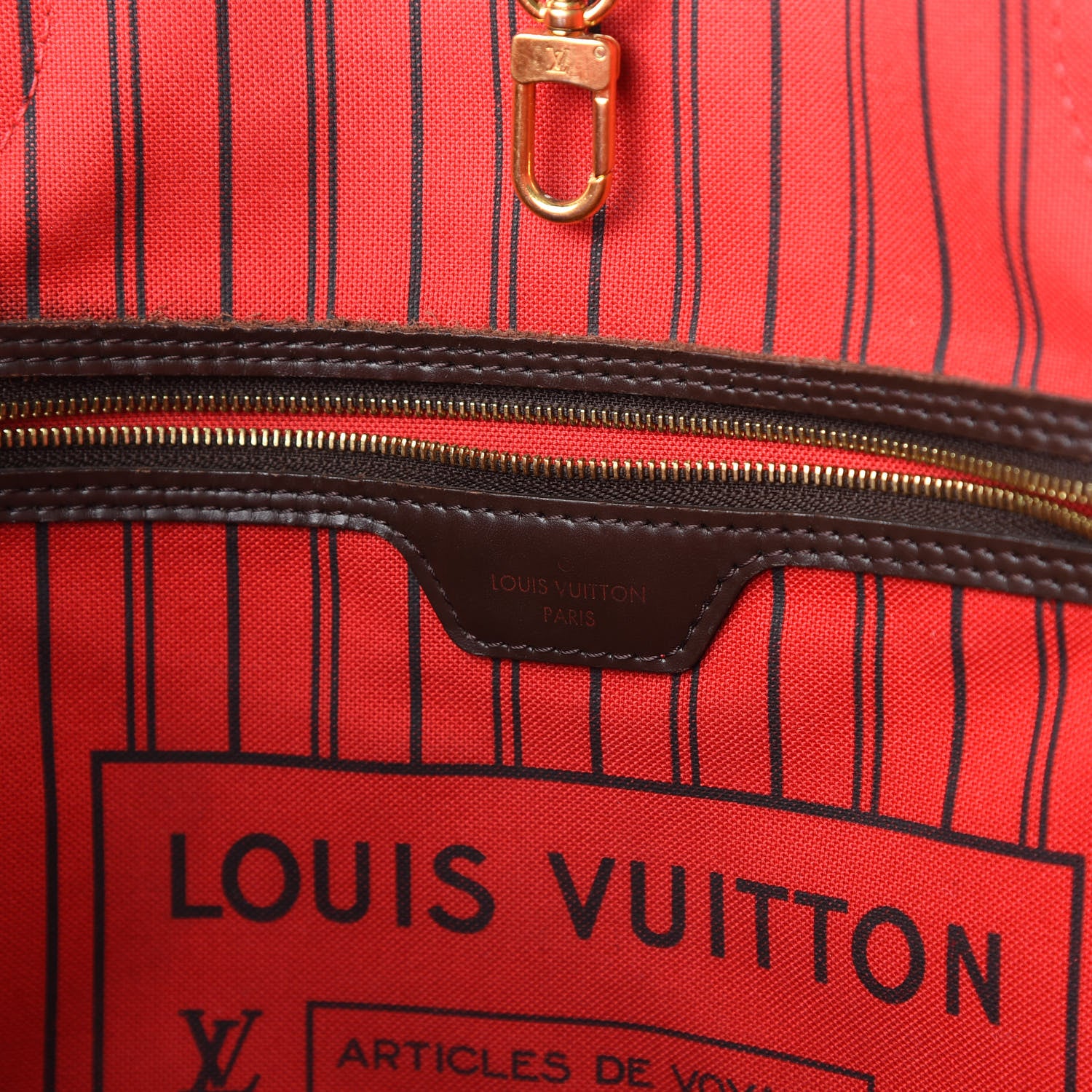 Louis Vuitton Damier Ebene Neo Neverfull MM 9 of 11