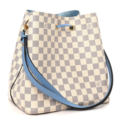 Louis Vuitton Damier Azur Neonoe MM Bleuet 2 of 8