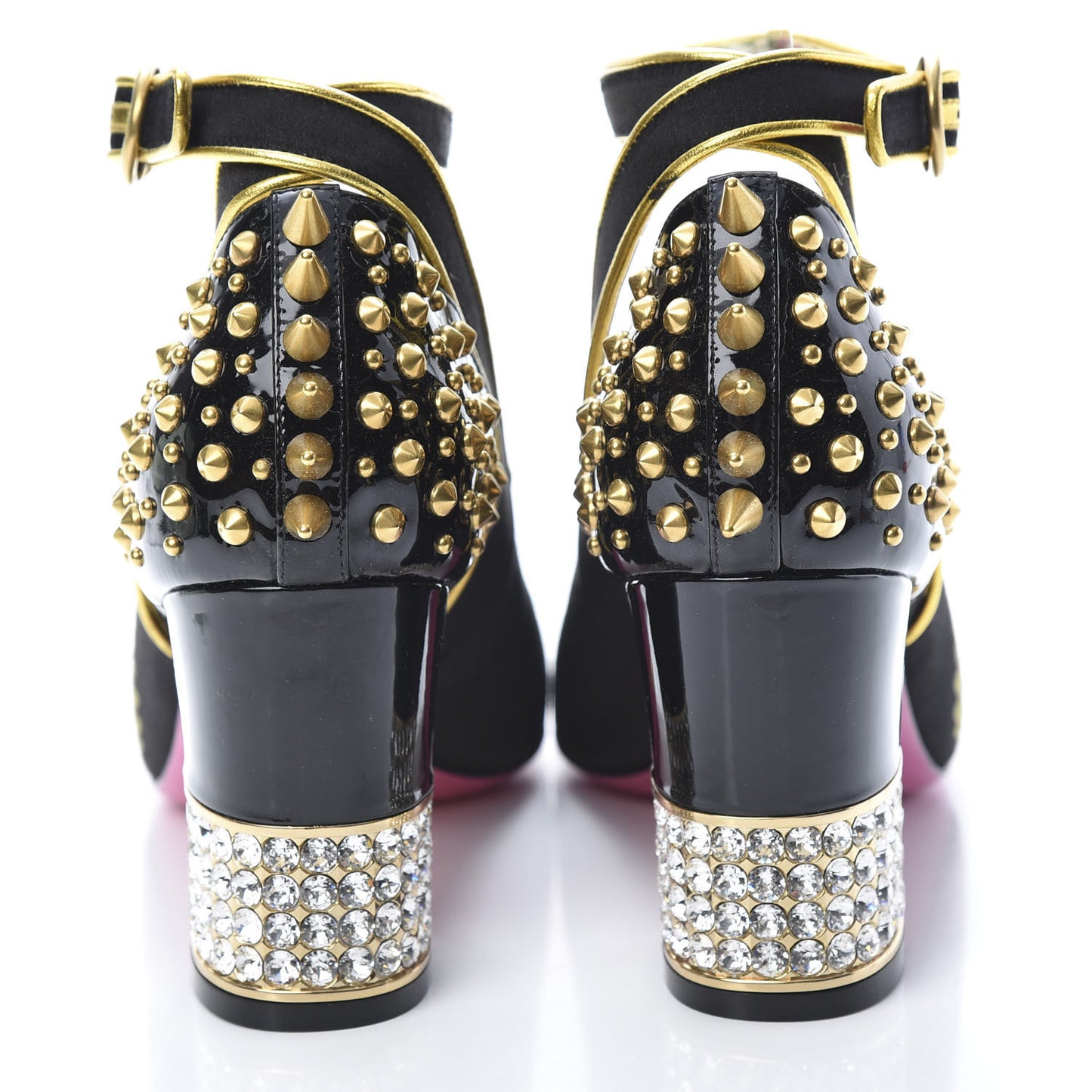 Satin Embroidered Dragon Caspar Pumps 39 Black
