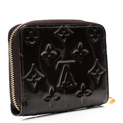 Louis Vuitton Vernis Zippy Coin Purse Wallet Amarante 3 of 6