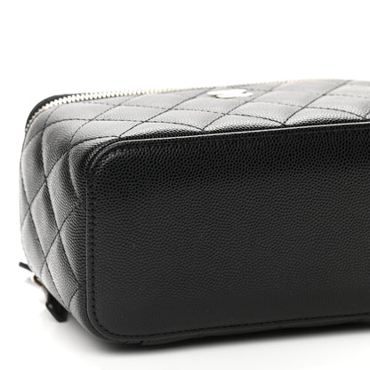 Chanel Caviar Quilted Small Vanity Case With Chain Black 8 of 9