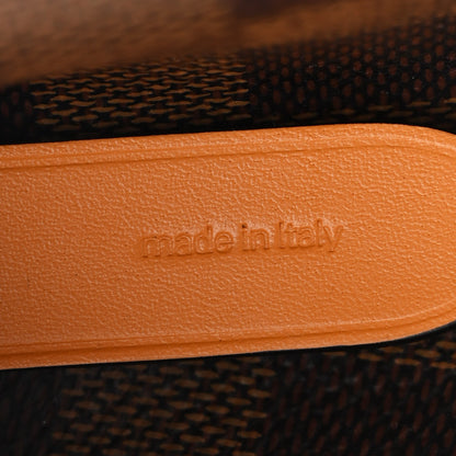 Louis Vuitton Damier Ebene Neonoe MM Safran 8 of 11