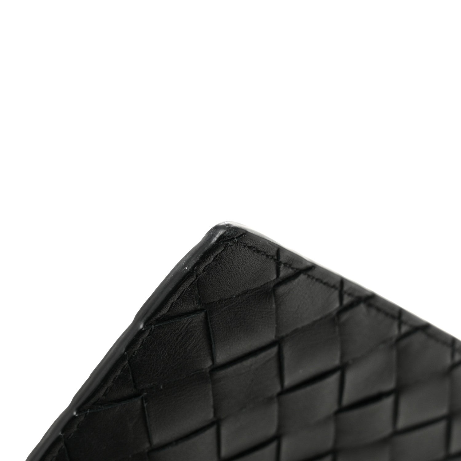 Bottega Veneta Nappa Intrecciato Flat Zip Pouch Black 8 of 9