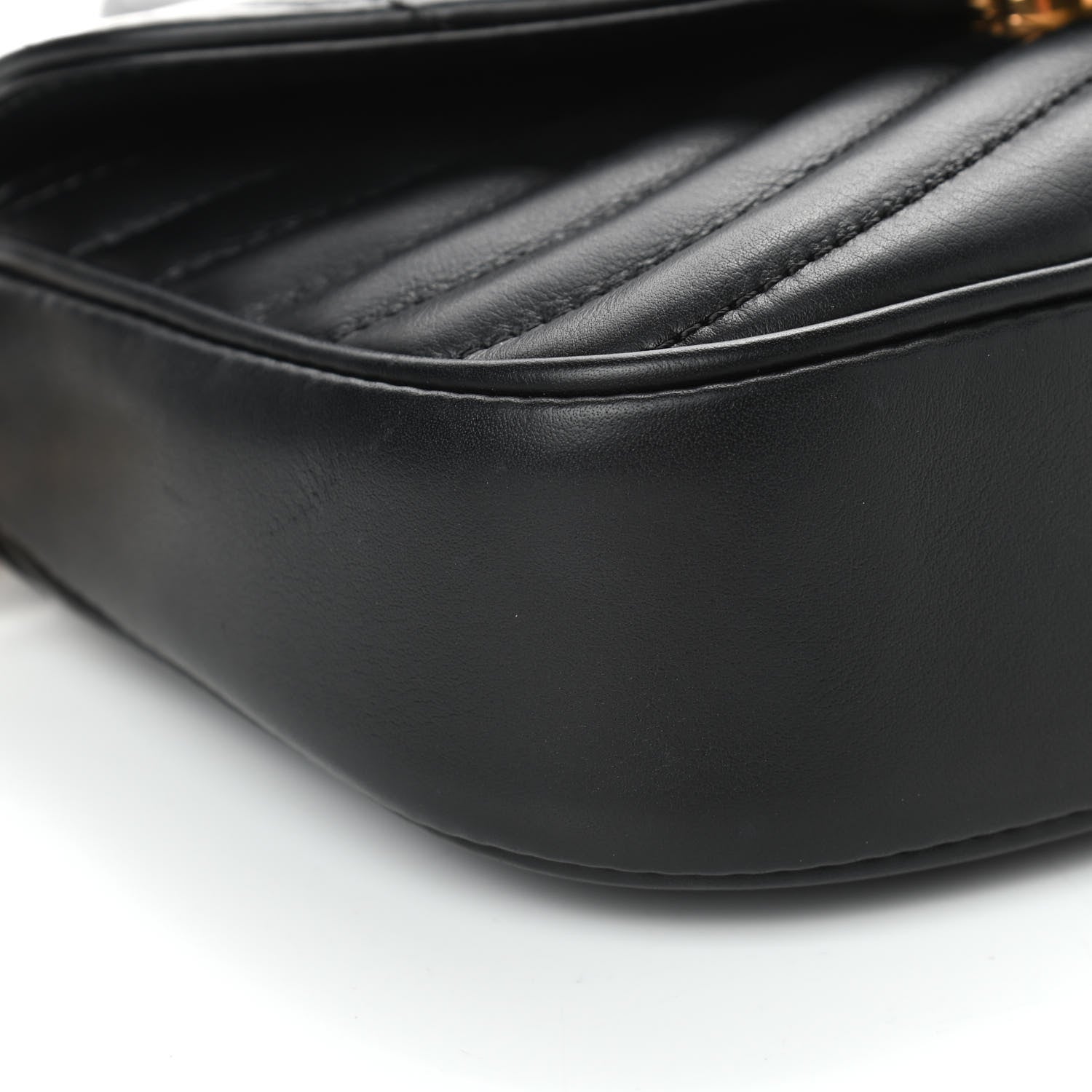 Louis Vuitton Calfskin New Wave Multi Pochette Black 8 of 11