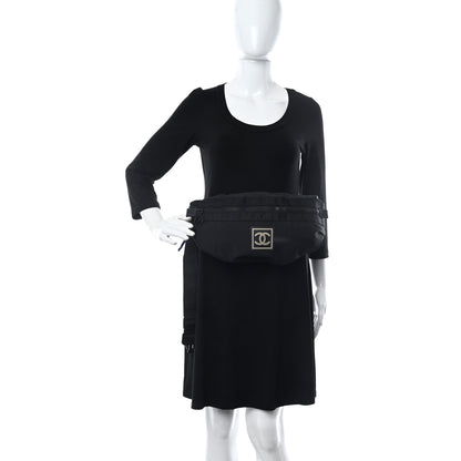 Chanel Nylon Sport Waist Bag Black 2 of 10