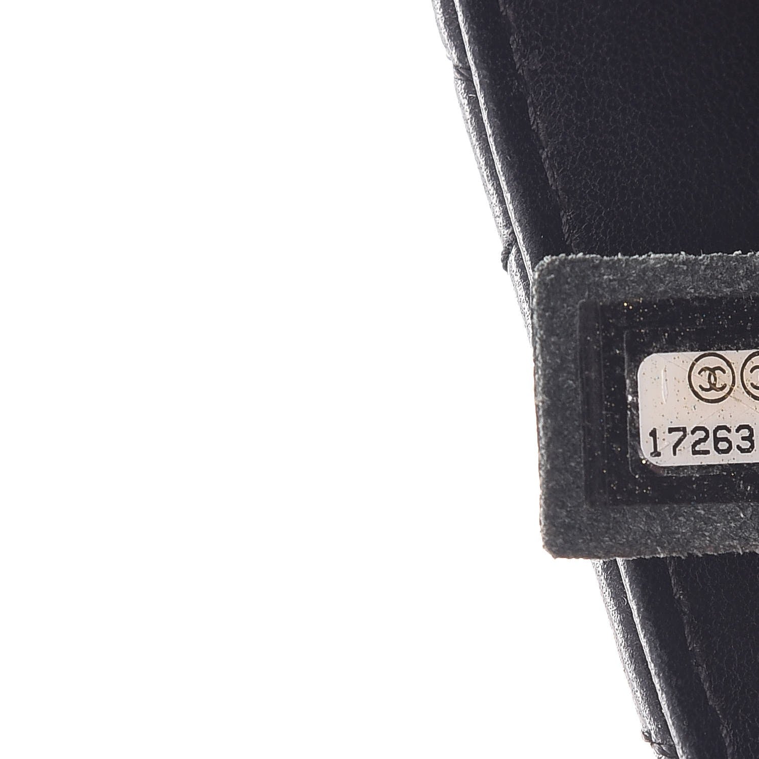 Chanel Lambskin Quilted Large 3 Flap Black 8 of 9