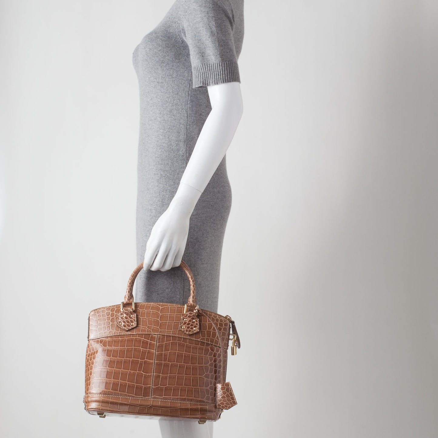 Alligator Lockit PM Beige