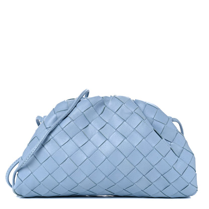 Bottega Veneta Nappa Intrecciato The Mini Pouch Ice 1 of 9