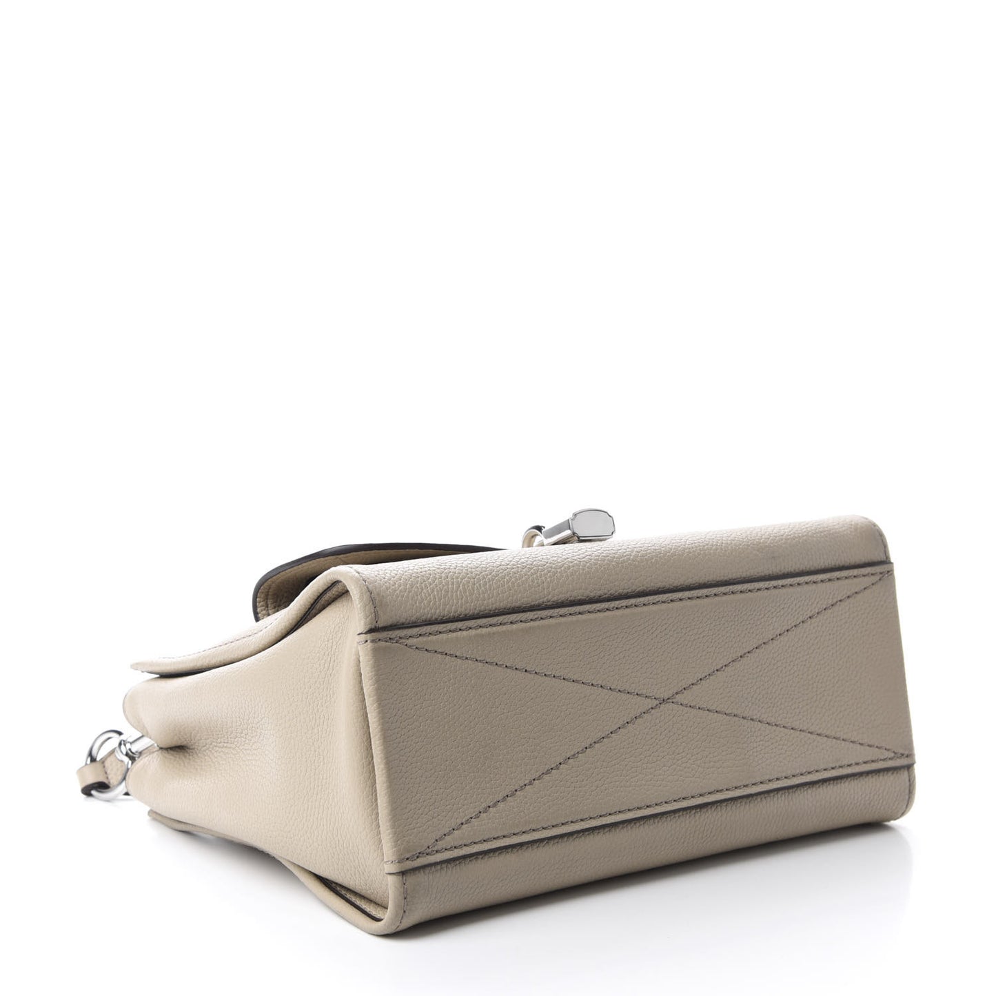 Calfskin Lock That Tote Mink