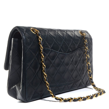 Chanel Lambskin Medium Double Flap Black 4 of 10