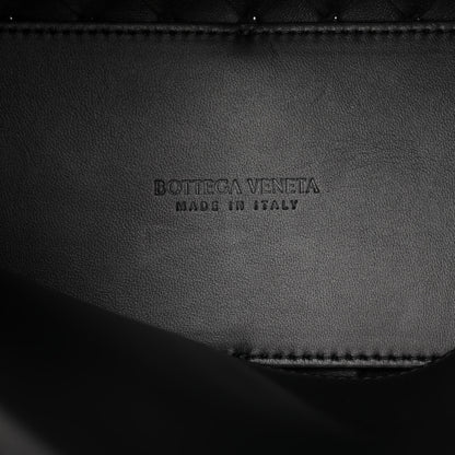 Bottega Veneta Nappa Intrecciato Small Andiamo Shoulder Bag Black 6 of 9