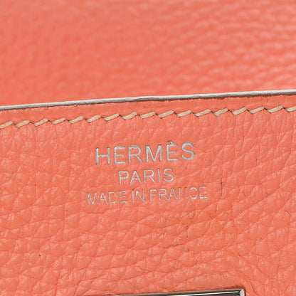 Hermes Taurillon Clemence Birkin 30 Crevette 22 of 33