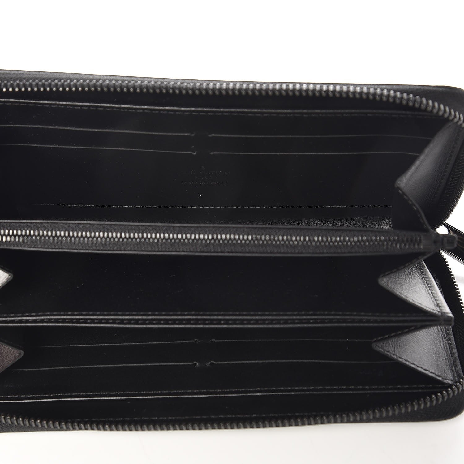 Louis Vuitton Vernis Zippy Wallet Noir Magnetique 5 of 7