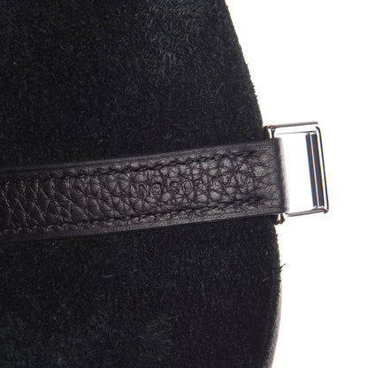 Hermes Taurillon Clemence Picotin Lock 22 MM Black 9 of 10