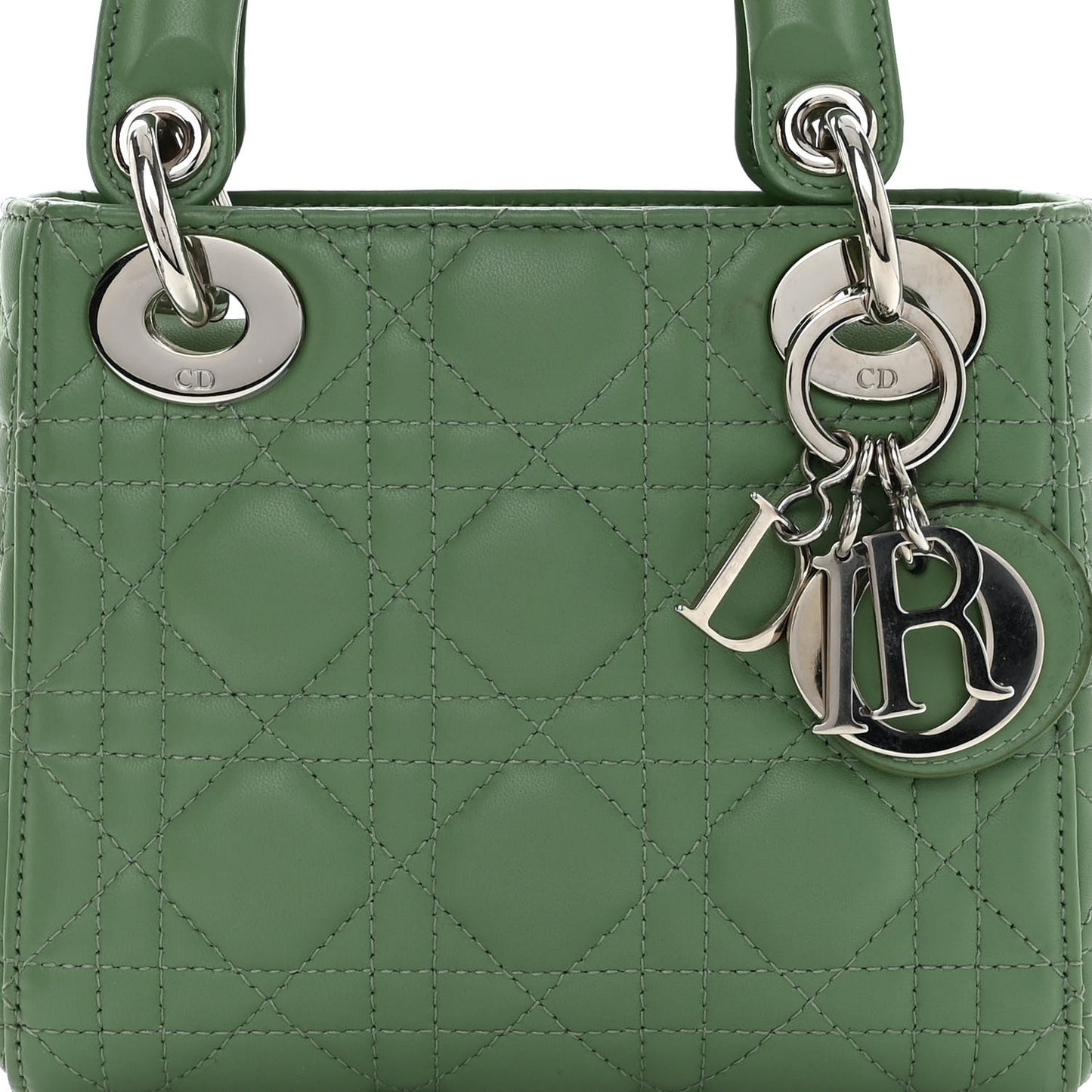 Christian Dior Mini Lady Bag Green