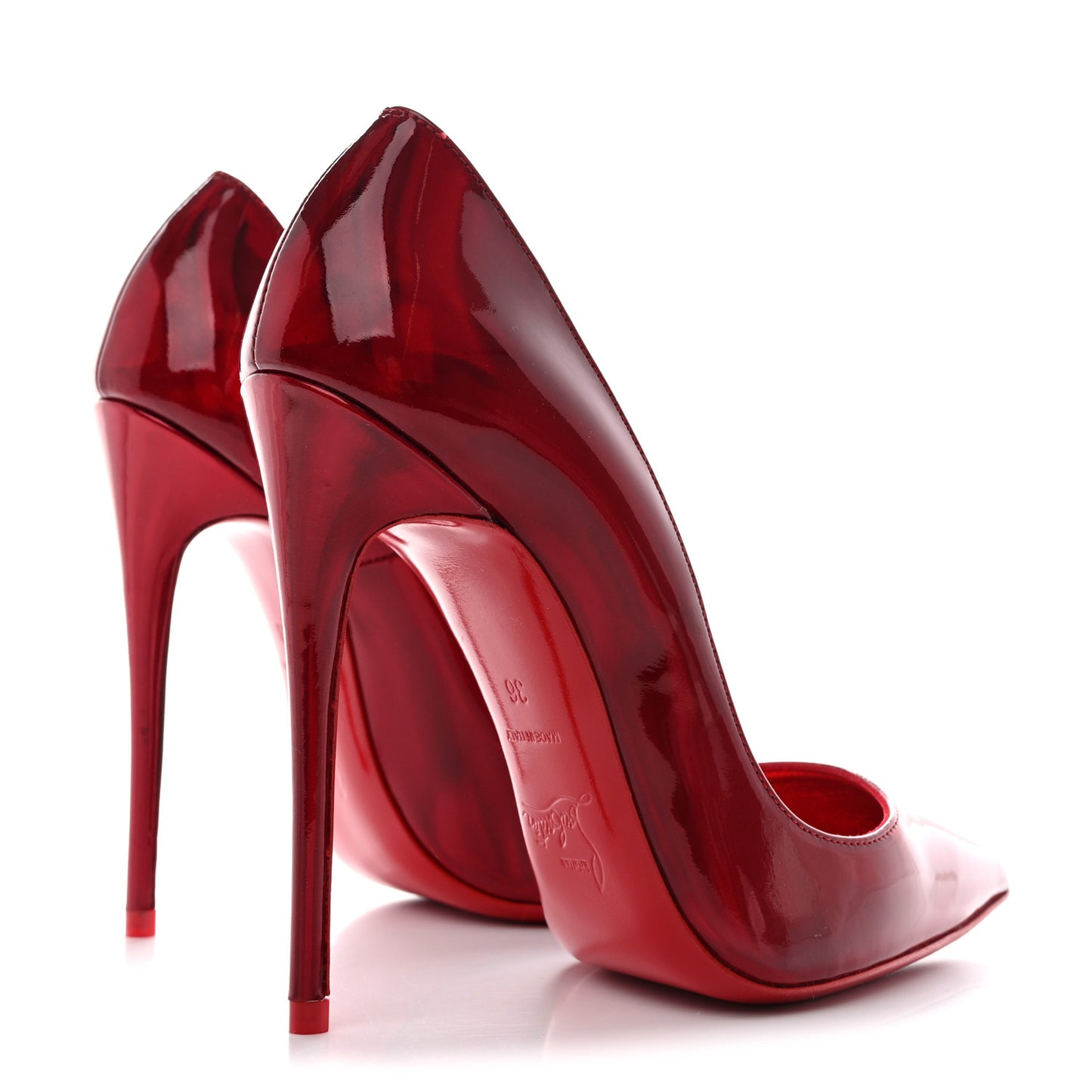 Metallic Patent Psychic So Kate 120 Pumps 36 Loubi