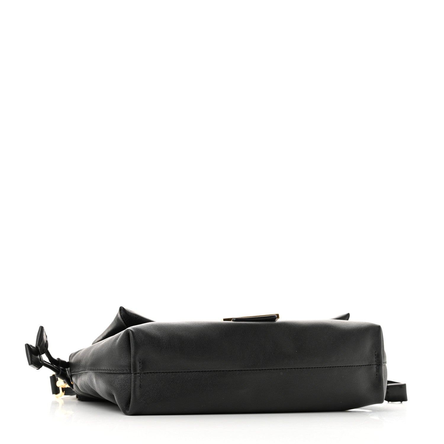 Fendi Nappa Medium Mamma Baguette Black 4 of 12