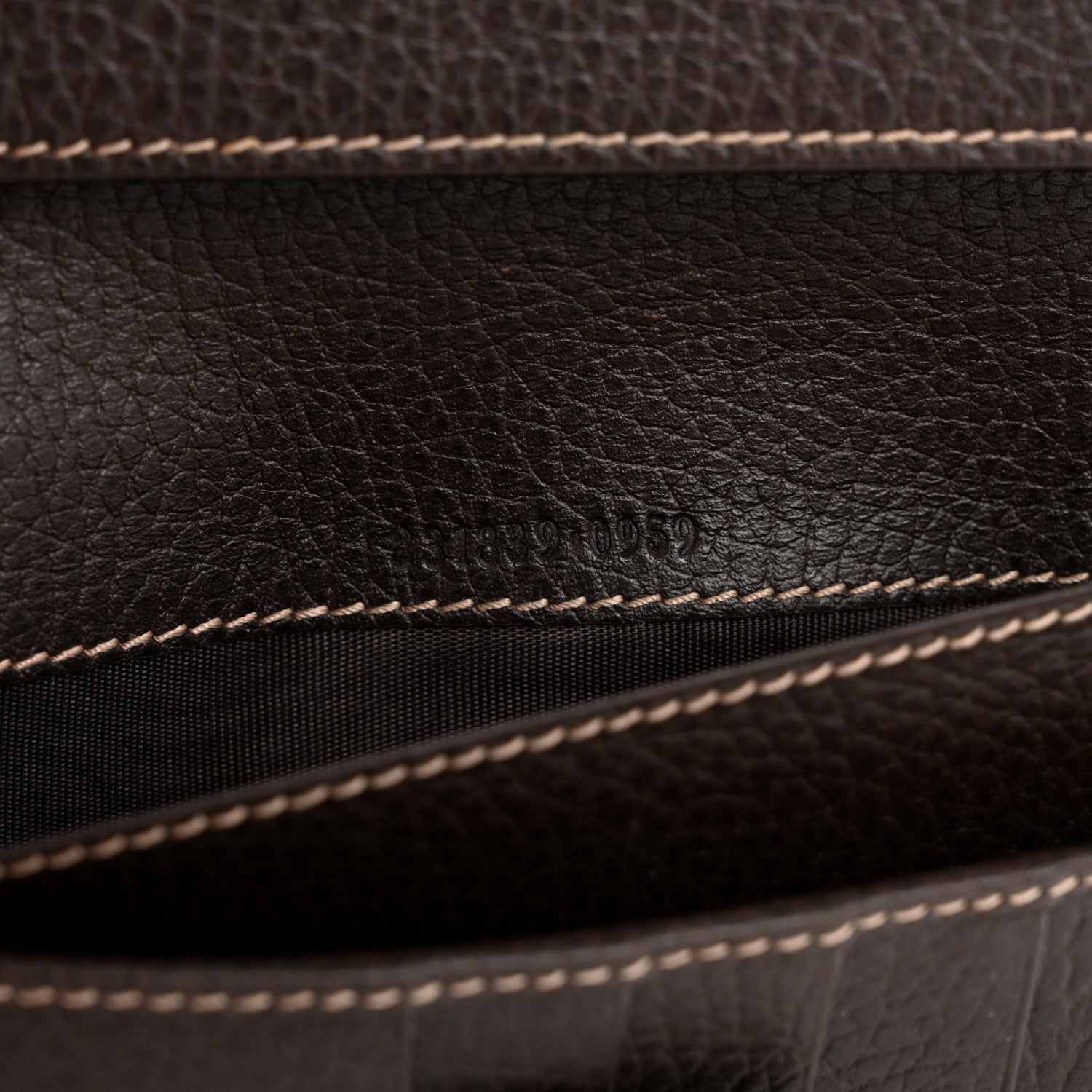 Gucci Crystal Monogram Continental Charmy Wallet Brown 7 of 10