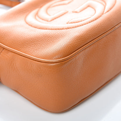 Gucci Pebbled Calfskin Small Soho Disco Bag Curcuma 11 of 17