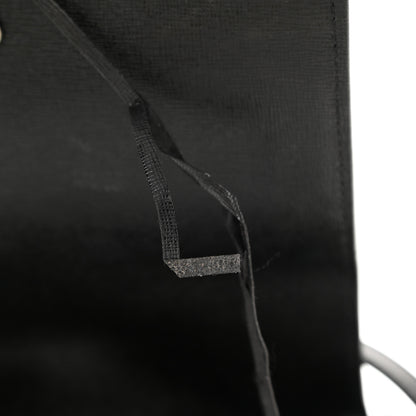Off-White Calfskin Diag Flap Bag Black White 11 of 13