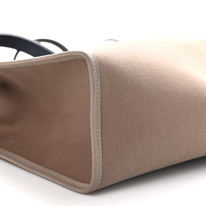 Hermes Toile Officier Vache Hunter Herbag Zip 31 PM Etoupe Bleu Indigo 10 of 11