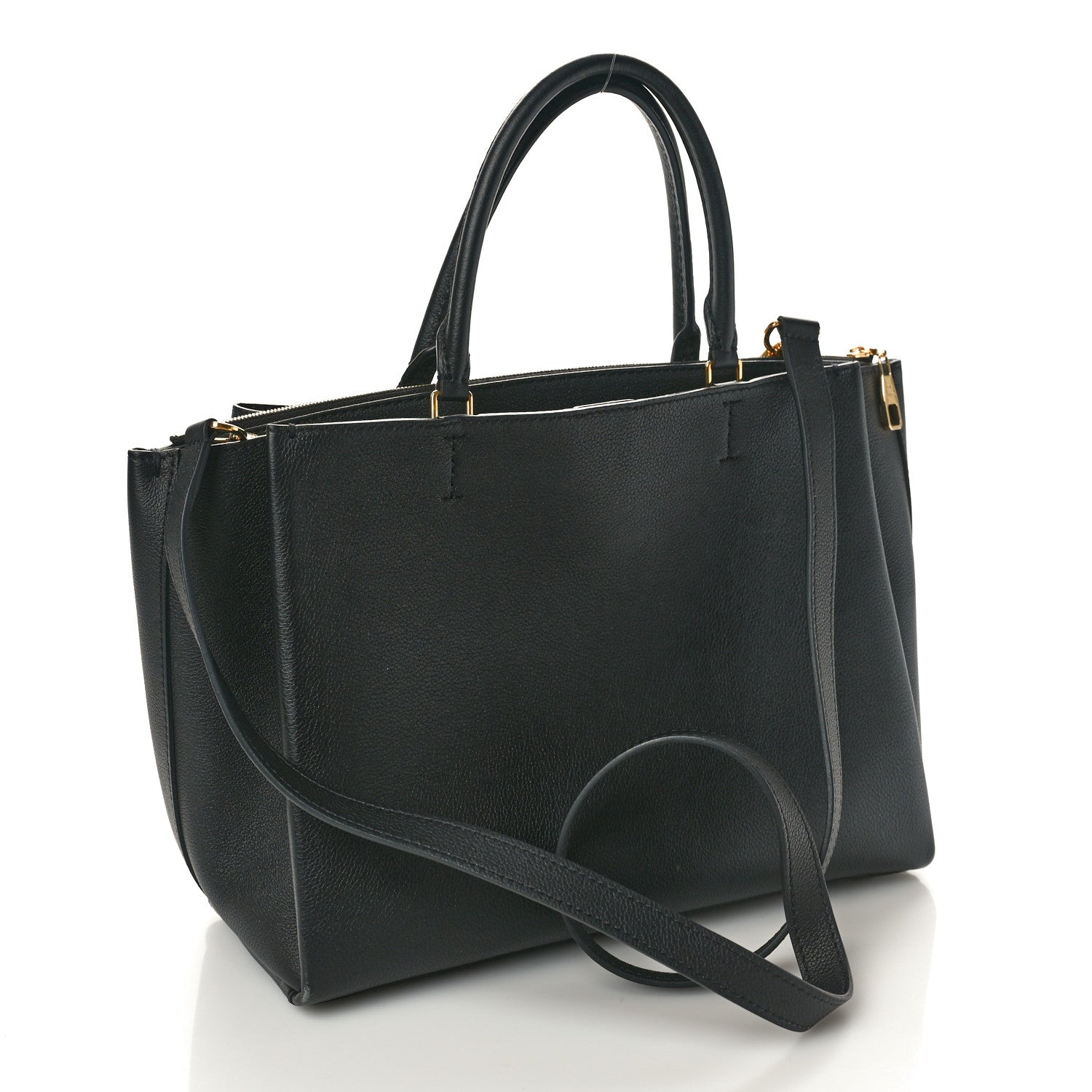 Louis Vuitton Calfskin Lockmeto Black 3 of 10