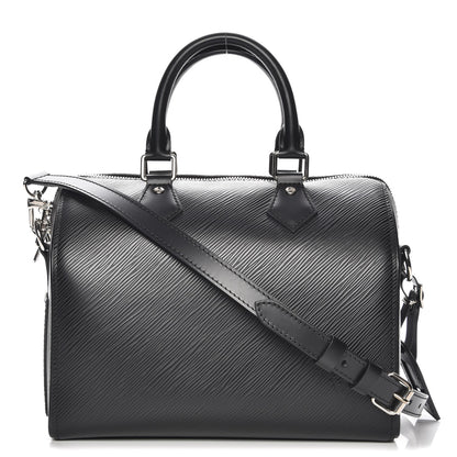 Louis Vuitton Epi Speedy Bandouliere 25 Black 1 of 9