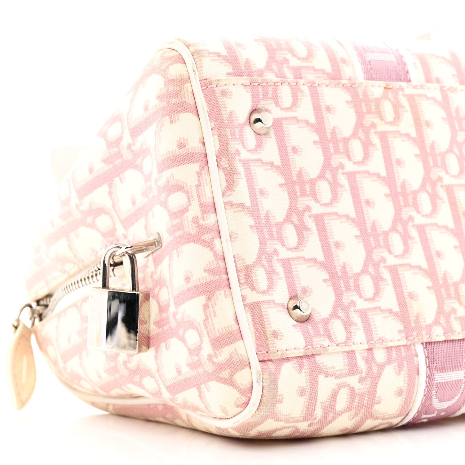 Christian Dior Monogram Girly Boston Pink 9 of 12